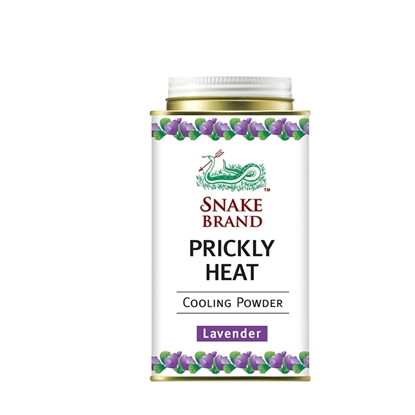 Picture of Snake Brand Prickly Heat Lavender Cooling Powder 140g