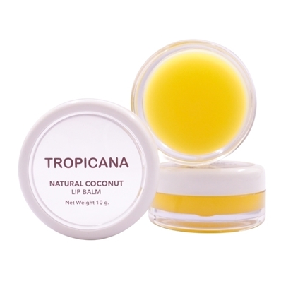 Picture of Natural Coconut Lip Balm Banana Happy 10 g.