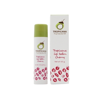 Picture of Natural Coconut Lip Balm Stick Cherry 4.5 g.