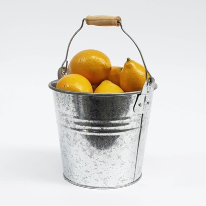 Picture of Galvanize Bucket with Wooden Handle (Large Size)