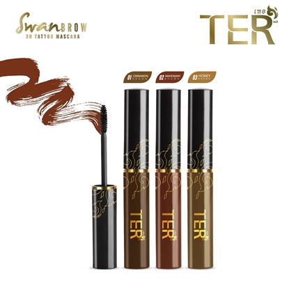 Picture of TER SwanBrow 3D Tattoo Eyebrow Mascara - Honey Brown