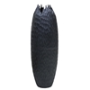 Picture of Mango wood (Ma-Muang) - Midnight Black carved vase