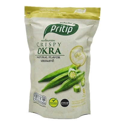 Picture of Pritip Crispy Okra Snack - Original Flavor