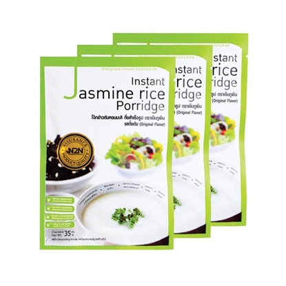 Picture of (3pcs.) Instant Jasmine rice Porridge (Original  Flavor) 35g.